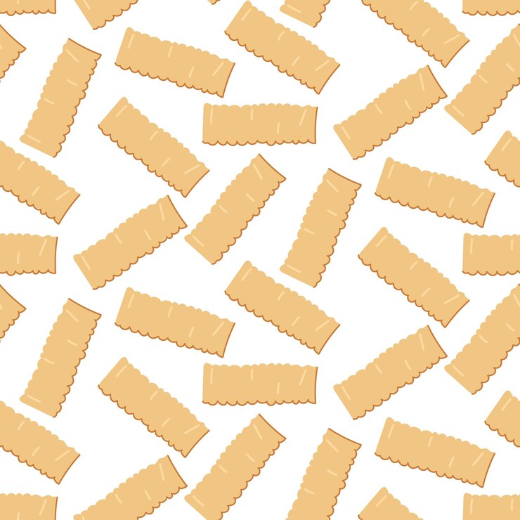 Vector italian pasta pattern flat wide mafaldine kitchen themes decoration culinary themes inspired italian