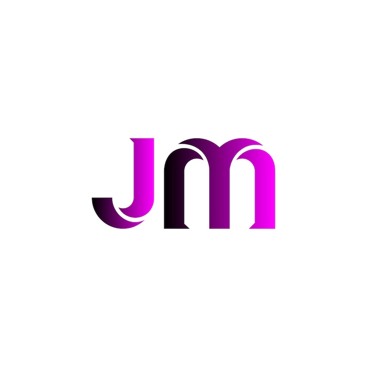 Vector j m logo j