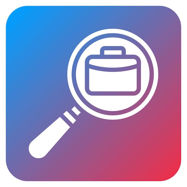 Job Search icon vector image Can be used for Hiring Process