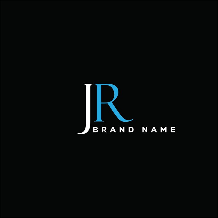 Vector jr letter logo design jr business and real estate monogram logo vector template