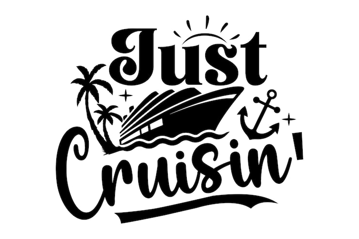Vector just cruisin vacation vibes