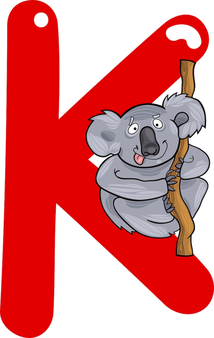 Vector k untuk koala