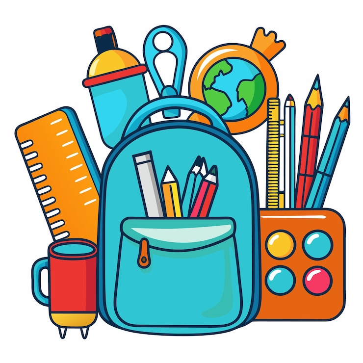 Vector kembali ke sekolah