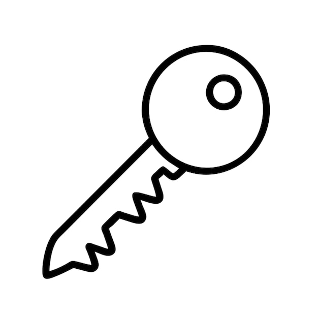 key icon outline
