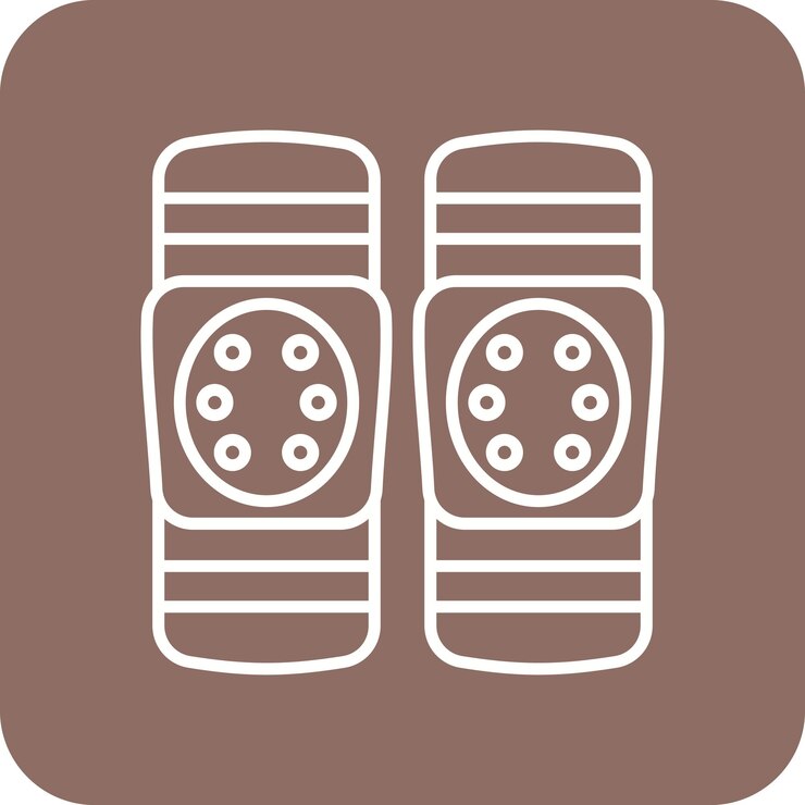 Vector kneepad icon