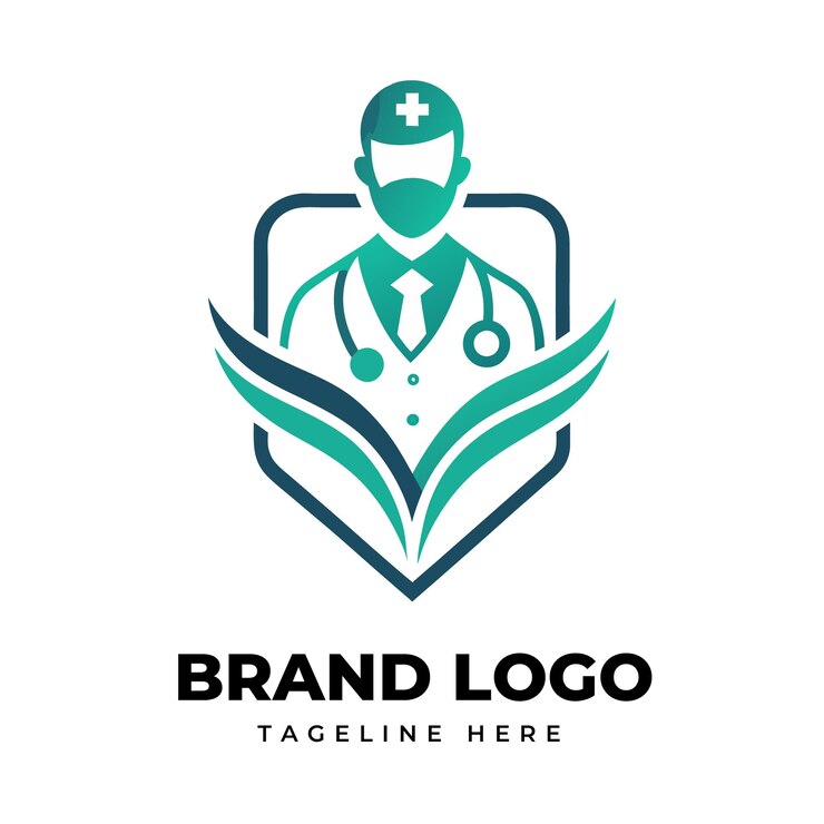 Koleksi Logo Stetoskop Dokter Kreatif