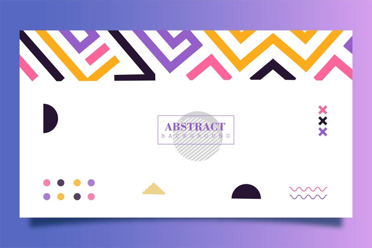 Vector koleksi sampul bisnis abstrak