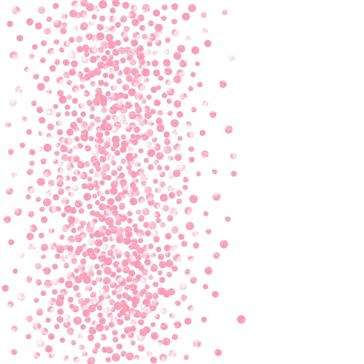 Vector konfeti glitter emas dengan titik-titik