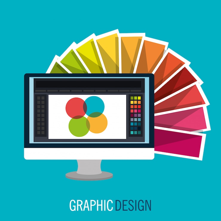 Vector konsep desain grafis