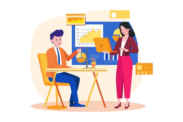 Vector konsep ilustrasi vektor teknologi metaverse