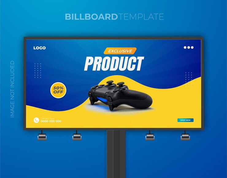 Vector konten produk media sosial dan billboard berkualitas deluxe untuk penawaran black friday