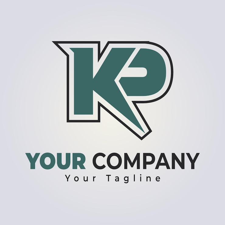 Vector kp logo template