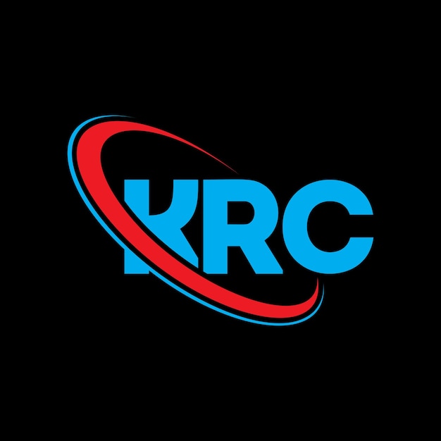 KRC logo KRC letter KRC letter logo design Initials KRC logo linked with circle and uppercase monogram logo KRC typography for technology business and real estate brand