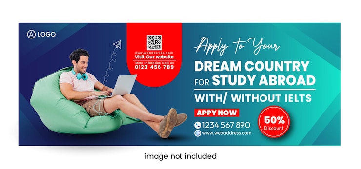 Vector kuliah di luar negeri dengan/tanpa ielts - daftar sekarang dan dapatkan diskon 50%