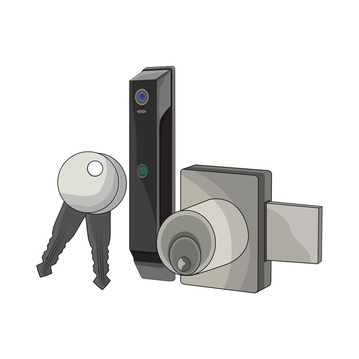 Vector kunci pintu