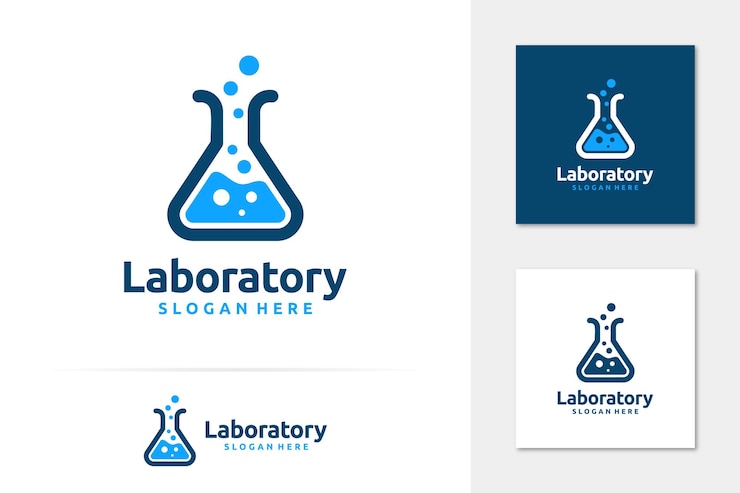 Vector laboratory logo vector