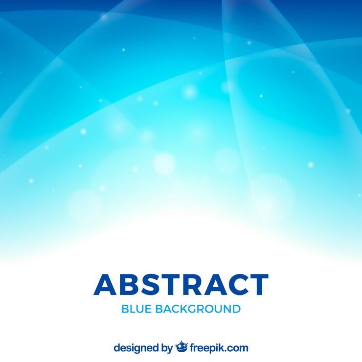 Vector latar belakang abstrak biru dengan gaya elegan