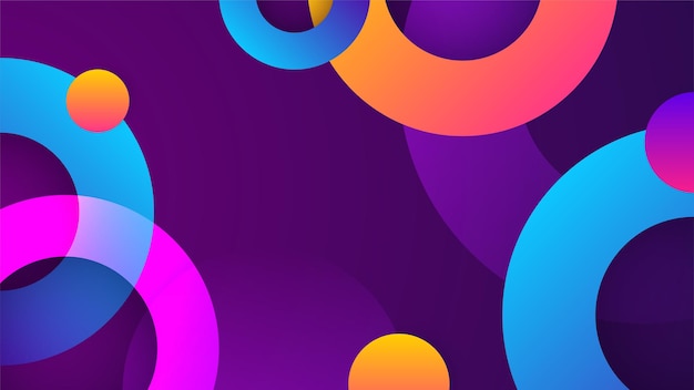 Latar belakang abstrak dengan bentuk geometris warna-warni Tekstur latar belakang pola geometris gradien trendi Templat latar belakang gradien warna minimal untuk poster sertifikat presentasi halaman landas