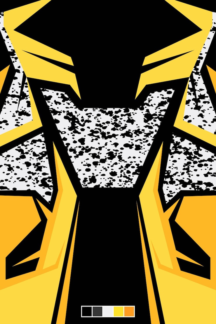 Vector latar belakang abstrak dengan pola grunge siap untuk mencetak desain sublimasi desain tanpa batas