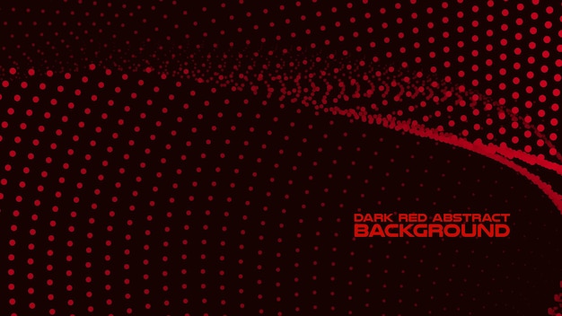 Latar Belakang Abstrak Halftone Merah Tua untuk Backdrop atau Presentasi
