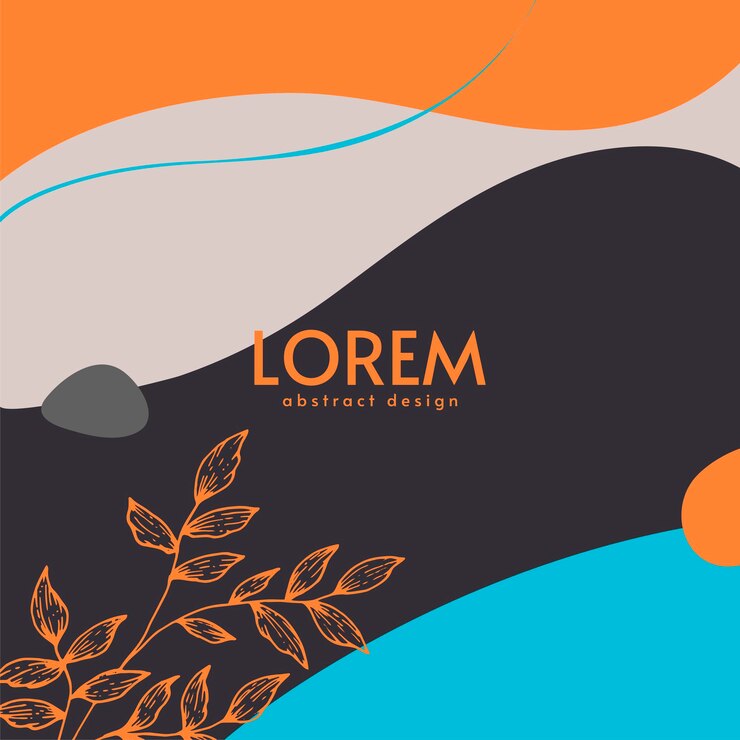 Vector latar belakang abstrak. templat desain modern dalam gaya minimalis. sampul bergaya untuk presentasi kecantikan, desain merek. ilustrasi vektor