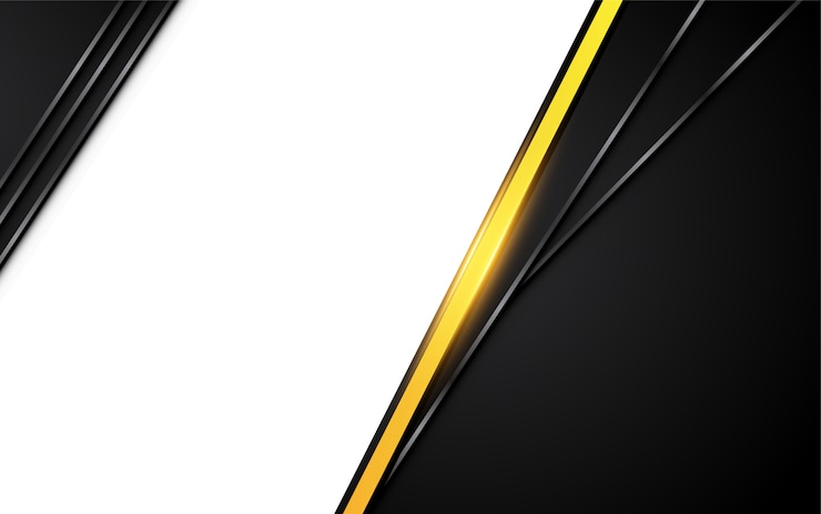 Vector latar belakang bisnis abstrak oranye kuning dan hitam
