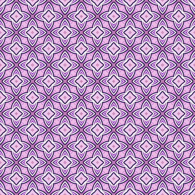 Latar belakang dan backdrop pola abstrak tanpa batas multi warna Desain ornamen berwarna-warni aneka warna Ornamen mosaik berwarna Ilustrasi grafis vektor