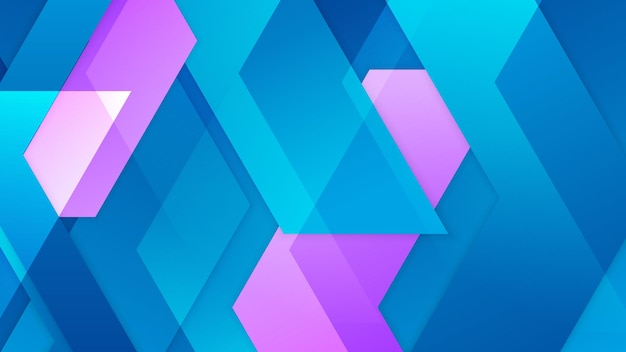 Latar belakang desain abstrak biru dan merah muda ungu Latar belakang presentasi pola banner desain grafis abstrak templat web
