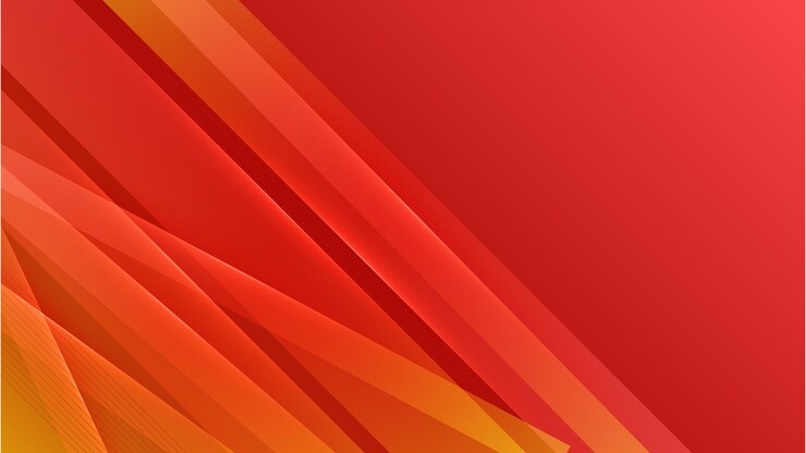 Vector latar belakang desain abstrak oranye merah gradien modern bentuk geometris merah latar belakang geometri bersinar dan elemen lapisan cocok untuk bisnis perusahaan institusi pesta seminar meriah dan pembicaraan