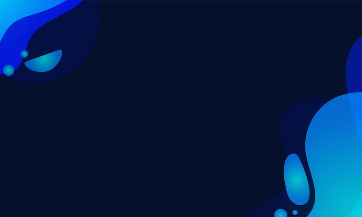 Vector latar belakang fluida abstrak dengan gradien warna-warni