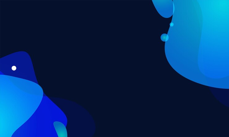 Vector latar belakang fluida abstrak dengan gradien warna-warni