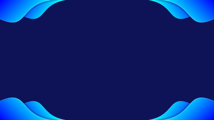 Vector latar belakang gelombang biru abstrak