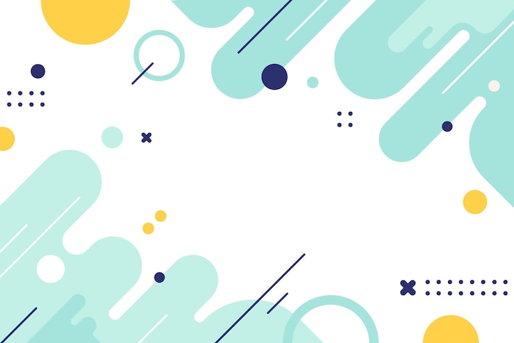 Vector latar belakang geometris datar