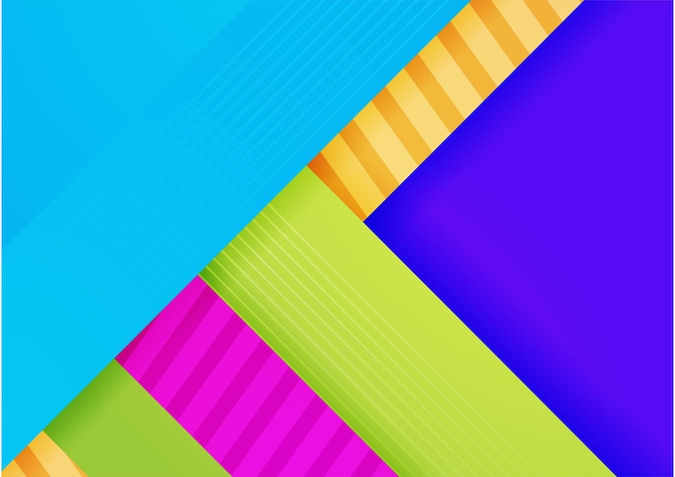Vector latar belakang gradien vektor geometris berwarna-warni abstrak