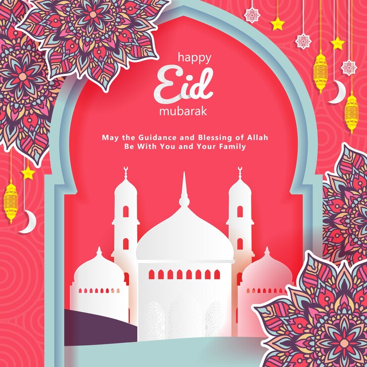 Vector latar belakang idulfitri
