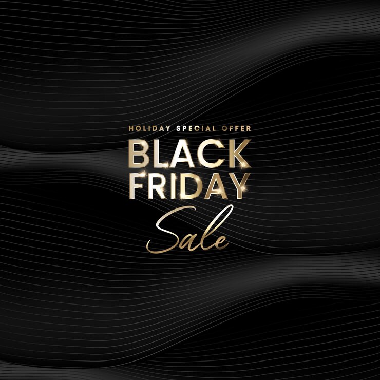 Vector latar belakang obral black friday