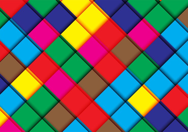Vector latar belakang penuh warna abstrak