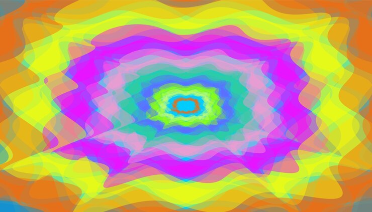 Vector latar belakang penuh warna abstrak