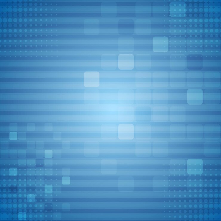 Vector latar belakang teknis biru cerah. desain geometris vektor
