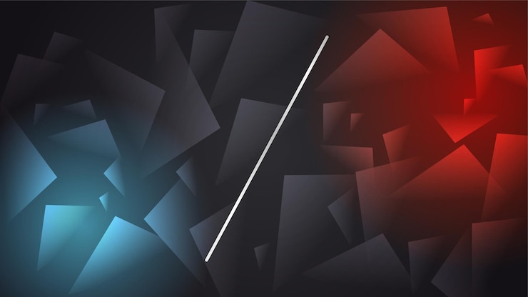 Vector latar belakang versus dengan warna biru kuning untuk tantangan pertempuran game, kompetisi pertarungan, kontes, tim, tinju, kejuaraan, bentrokan, turnamen pertempuran, konflik, duel, mma, sepak bola