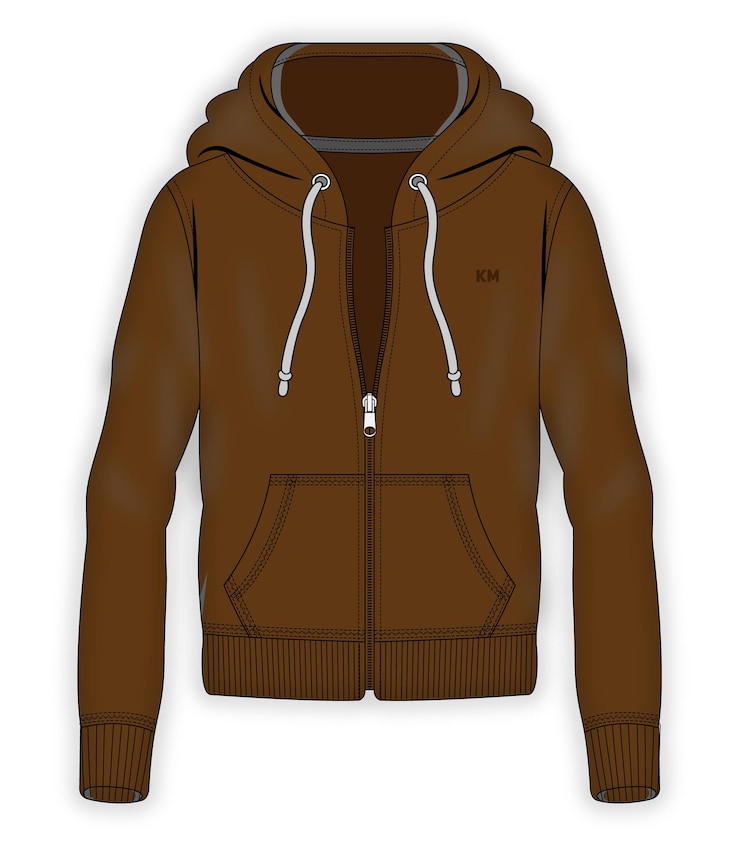 Vector lather hoodie jacket vector free men hoodie ai design