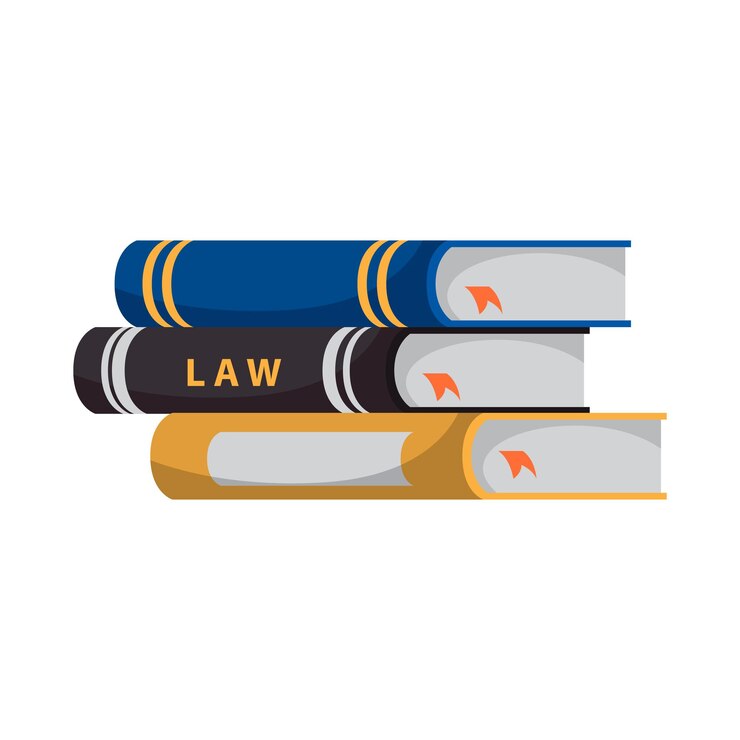 Vector law book icon illustration vector design