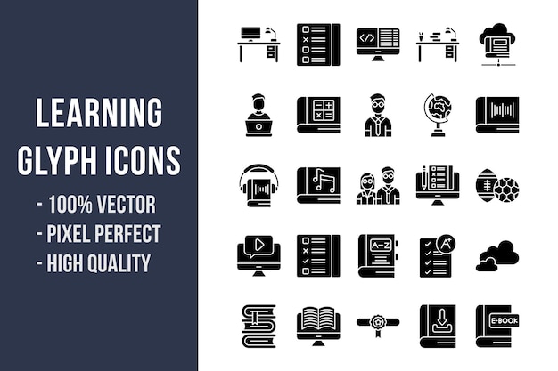 Learning Glyph Icons