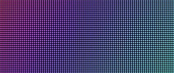 Vector led screen texture. pixel tv background. lcd digital monitor. vector illustration.
