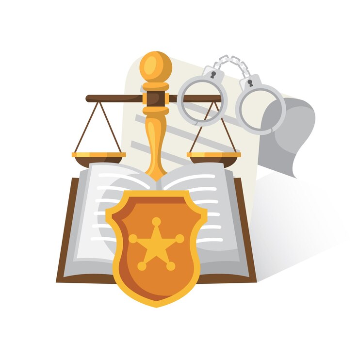 Vector legal firm illustration design vector design