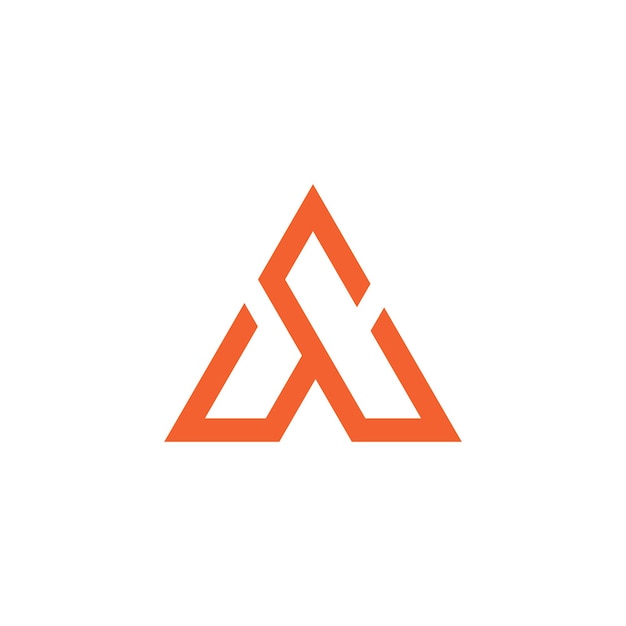 Letter Initial A logo design