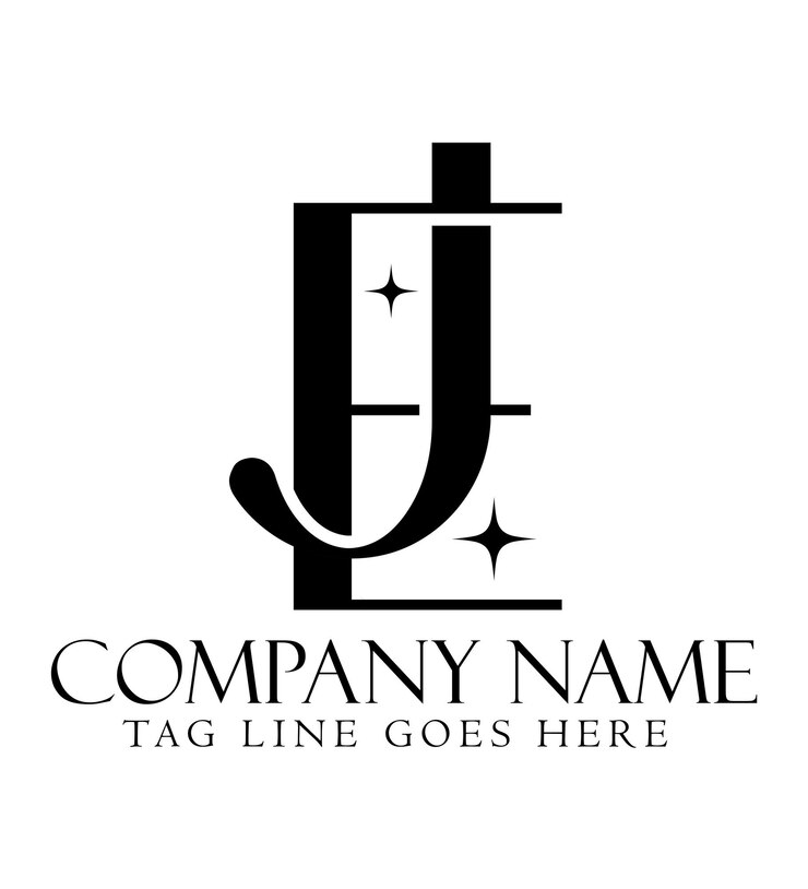 Vector letter je or ej vector logo design template for startup business