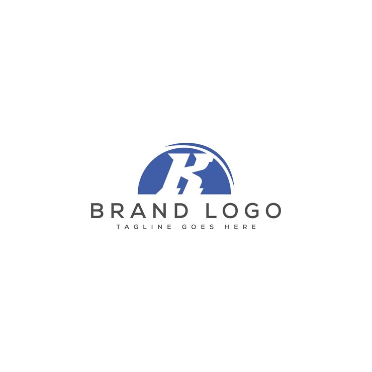 Vector letter k logo design vector template design for brand