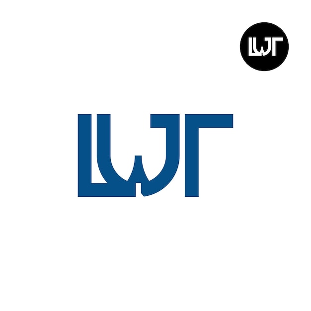 Letter LWT Monogram Logo Design