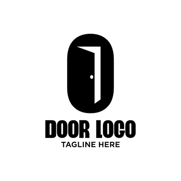 Letter O Door Logo Design Template Inspiration, Vector Illustration.